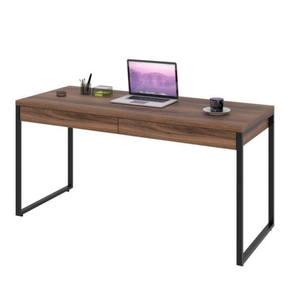 Mesa para Escritório 150cm 2 Gavetas Kuadra  - 3