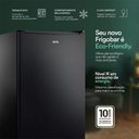 Ver imagem 3 de Frigobar Mini Refrigerador Doméstico Ice Compact 93L EFB101P 220V Preto - EOS