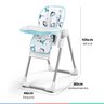 Cadeira Alimentação Refeição Infantil Bebê Até 15kg Ajustavel Reclinavel Multi Chair Ficher Price Fi - 9