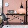 Escrivaninha 137cm 1 Gaveta Home Office Industrial Steel Light Artesano - 2