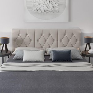 Cabeceira Suspensa Marca Bigsono Vitoria Marfin Casal 1.40 X 0,55 X 0,05