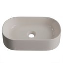 Ver imagem 4 de Cuba Pia de Apoio para Banheiro Oval 43cm Hera C08 Bege - Mpozenato