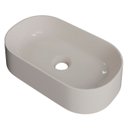Ver imagem 1 de Cuba Pia de Apoio para Banheiro Oval 43cm Hera C08 Bege - Mpozenato