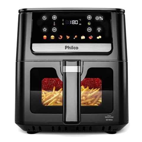 Air Fryer 6,5 Litros Visor Glass PAF65A 127V Philco