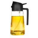 Ver imagem 2 de Azeiteiro Spray 500ml Vidro Preto Snh561 Snel Home