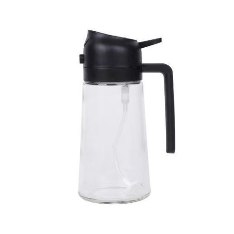 Azeiteiro Spray 500ml Vidro Preto Snh561 Snel Home