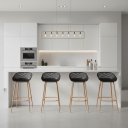 Ver imagem 1 de Kit 4 Banquetas Cozinha Design Treliça Clarice Rivatti