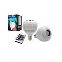 Ver imagem 2 de Lampada Musical Luz Led Bluetooth Som Controle Atacado