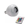 Lampada Musical Luz Led Bluetooth Som Controle Atacado - 1