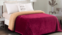 Ver imagem 2 de Coberdrom Flannel Duo Vinho King 2,60mx2,40m