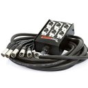 Ver imagem 1 de Medusa 6 Vias Montada Conectores Amphenol - 10 Metros