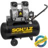 Compressor de Ar 1,5HP 46 Litros Isento de Óleo 120LB CSD 9/50 com Rodas SCHULZ - 1