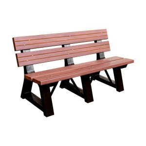 Banco de Jardim 150cm Madeira Plástica Premium 