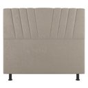Ver imagem 5 de Cabeceira Cama Box Casal King Size Dublin 195cm Linho Bege - Desk Design