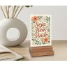 Placa Decorativa de Mesa com Tema Seja Bem Vindo - 3