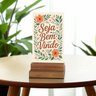 Placa Decorativa de Mesa com Tema Seja Bem Vindo - 5