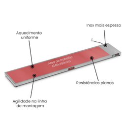 Pista Aquecida 2m 220v - 5