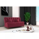 Ver imagem 4 de Sofá Cama 3 Lugares 1,85 Mts Duda Matrix Vinho