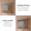 Ver imagem 5 de Painel Safira 135 cm Cor:Cedro