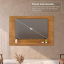 Ver imagem 6 de Painel Safira 135 cm Cor:Cedro