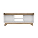 Ver imagem 3 de Rack para Tv até 65'' com 2 Portas 150cm John - Branco