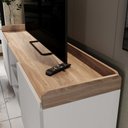 Ver imagem 5 de Rack para Tv até 65'' com 2 Portas 150cm John - Branco