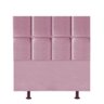 Cabeceira para Cama Box Solteiro 90 Cm Poliana:rosa Bebe - 1