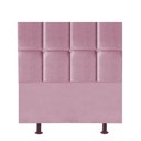Ver imagem 1 de Cabeceira para Cama Box Solteiro 90 Cm Poliana:rosa Bebe