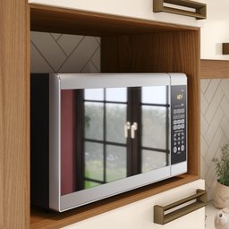 Cozinha Compacta com Tampo 7 Portas 2 Gavetas Jasmine Espresso Móveis - 5