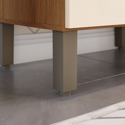 Cozinha Compacta com Tampo 7 Portas 2 Gavetas Jasmine Espresso Móveis - 7