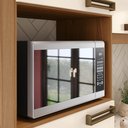 Ver imagem 5 de Cozinha Compacta com Tampo 7 Portas 2 Gavetas Jasmine Espresso Móveis Branco/Nature/Off White