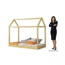 Ver imagem 6 de Quarto Infantil com Mini Cama Montesoriana, Guarda-Roupa 2 Portas e Mesa de Cabeceira Rodmóveis