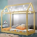 Ver imagem 3 de Quarto Infantil com Mini Cama Montesoriana, Guarda-Roupa 2 Portas e Mesa de Cabeceira Rodmóveis