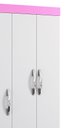 Ver imagem 4 de Guarda-Roupa 3 Portas NT 5000 Rosa - Notável