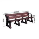 Ver imagem 3 de Banco de Jardim em Madeira Plástica 200cm Premium 