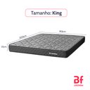 Ver imagem 4 de Colchão King Ortopédico Espuma D45 Extra Firme 17x193x203cm Bf Colchões