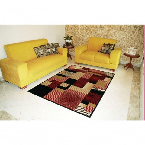 Tapete Veludo 2.00m x 3.00m Marbella Moderno Artistic-1 Rayza