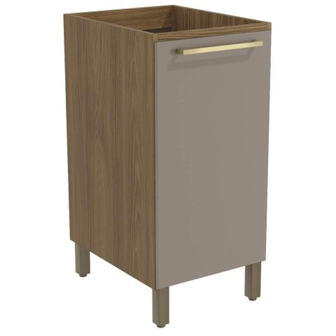 Armário de Cozinha Balcão 1 Porta 40cm com Pés M621 Botanic Kappesberg