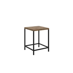 Kit 2 Banquetas Baixas Industrial Steel Quadra  - 4