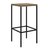 Kit 2 Banquetas Altas Industrial Steel Quadra  - 4