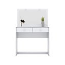 Ver imagem 2 de Penteadeira 2 Gavetas com Espelho Thais Espresso Móveis