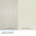 Ver imagem 6 de Guarda Roupa de Canto Solteiro com Espelho Legno Crema com Kashmir Prime Luciane Móveis