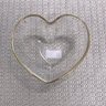Bowl Em Vidro Martelado Heart - Unidade 50 ml - 1