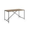 Mesa para Sala de Jantar 4 Lugares 136cm Steel Quadra  - 3