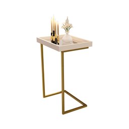 Mesa de Apoio Reggio Perola Pe Dourado - 3