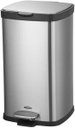 Ver imagem 2 de Lixeira Aço Inox com Pedal 20l 47,7cm 3066/101 Frame - Brinox