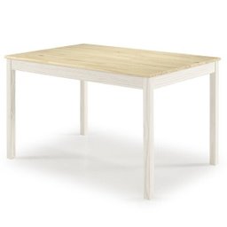 Mesa de Madeira Maciça 4 Lugares com Bancos Mandacaru Cabecasa MadeiraMadeira - 10