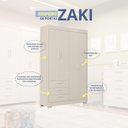 Ver mais imagens de Quarto para Bebê Completo com Berço Evolution 4 em 1 Zaki Branco/Fosco/Savana