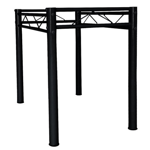 Pé de Mesa para Tampo de Pedra Granito Mármore Base de Mesa 1,00 Sala de Jantar Ql Preto