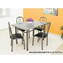 Ver imagem 6 de Pé de Mesa para Tampo de Pedra Granito Mármore Base de Mesa 1,00 Sala de Jantar Ql Preto